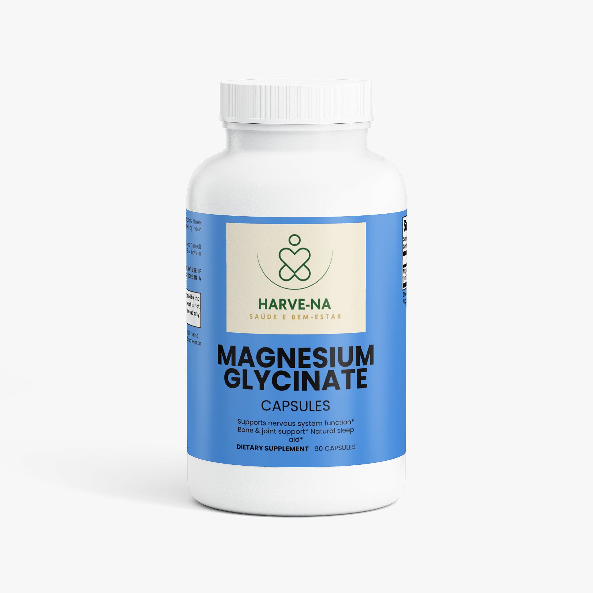 Magnésio Bisglicinato Premium — Sono, Relaxamento & Stress
