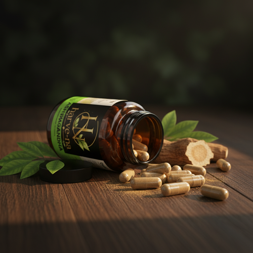Ashwagandha — Frasco deitado